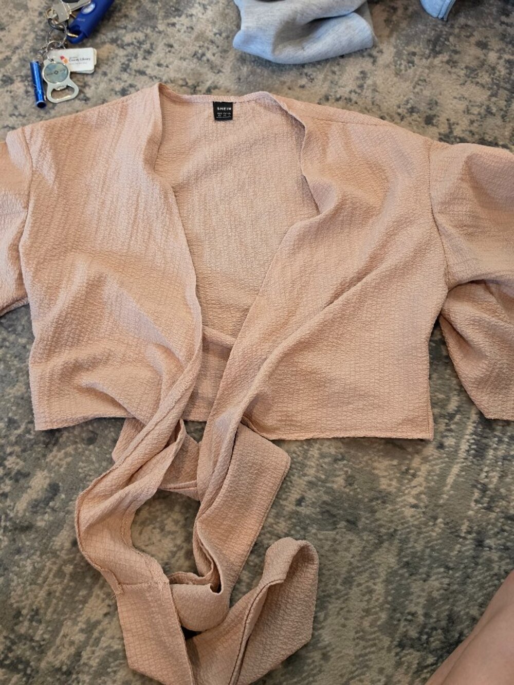 Shein Lightweight summer cover up top Size XS
